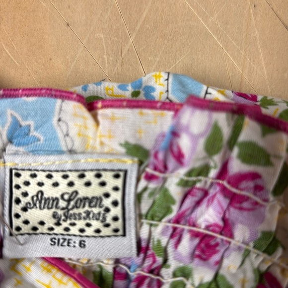 Ann Loren by Jess Kids Girls Dress With Easter Bunny Size 6 - Picture 9 of 12